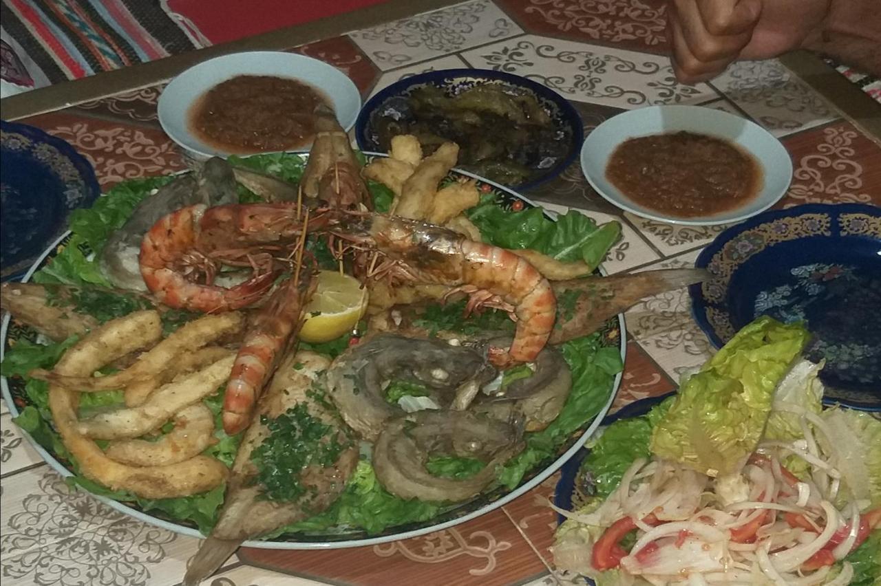 Hotel Lahlou Riad Cafeteria Oujda Luaran gambar